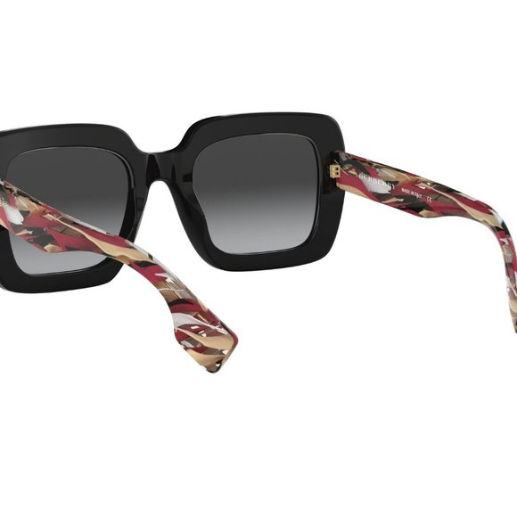 Burberry Black Square Sonnebrille sunglasses - Picture 3 of 6